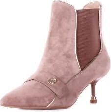 Liu Jo Enkellaars in Kid Suede Metaal - Foto 3