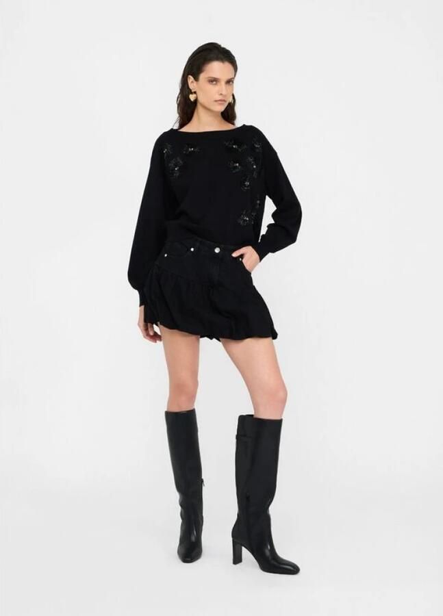 Liu Jo Gebreide trui met boothals