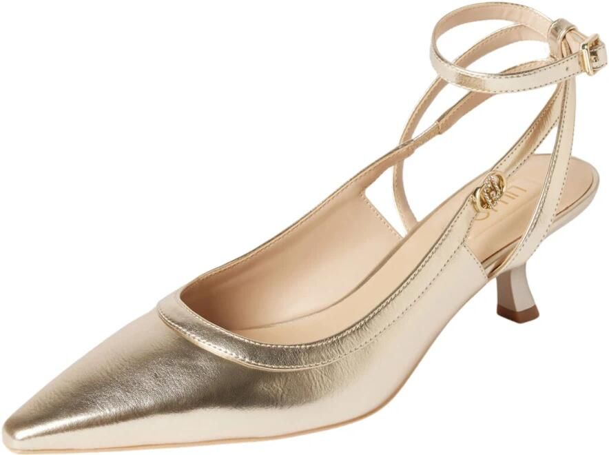 Liu Jo Grijze pumps met hak en gespsluiting