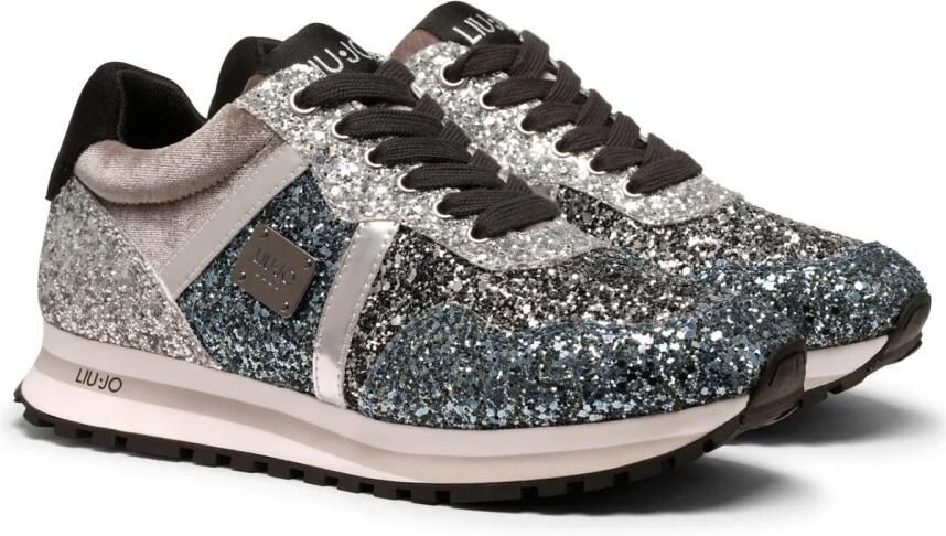 Liu Jo Glitter Zilver Hardloopschoenen Grijs Dames