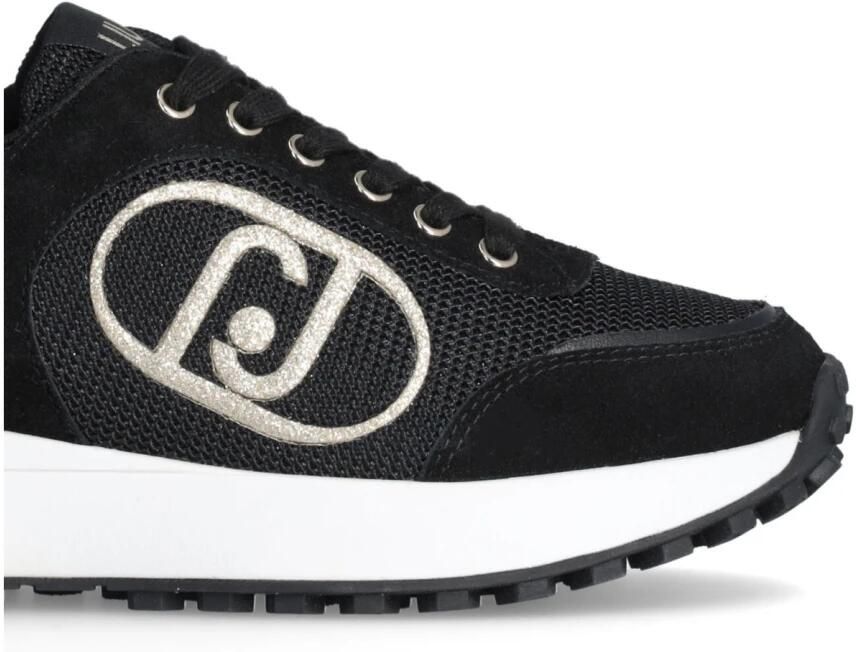LIU JO Lage Sneakers Dames Lolo 17 Suède Zwart