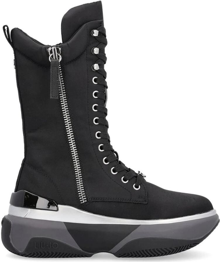 Liu Jo June 06 Mid Sneaker Laarzen Zwart Dames