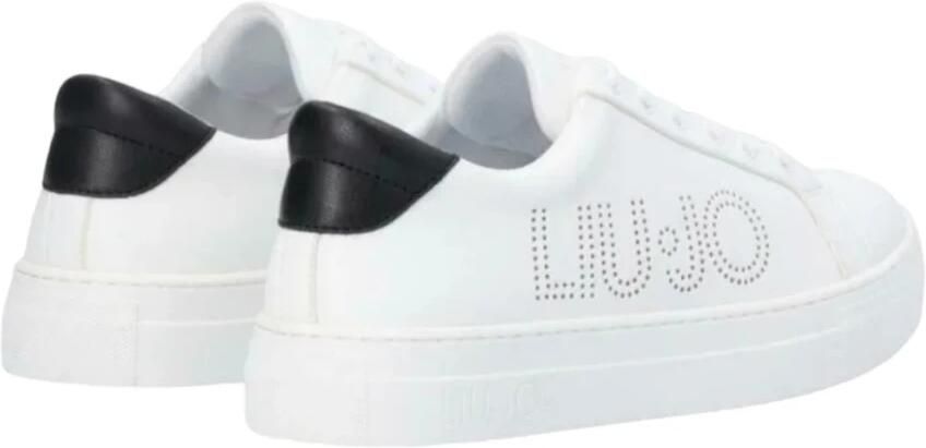 Liu Jo Alicia 508 Eco Leren Sneakers White Dames - Foto 6