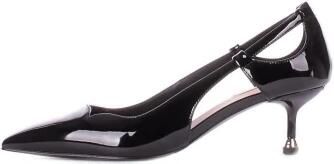 Liu Jo Lakleren pumps met uitgesneden details