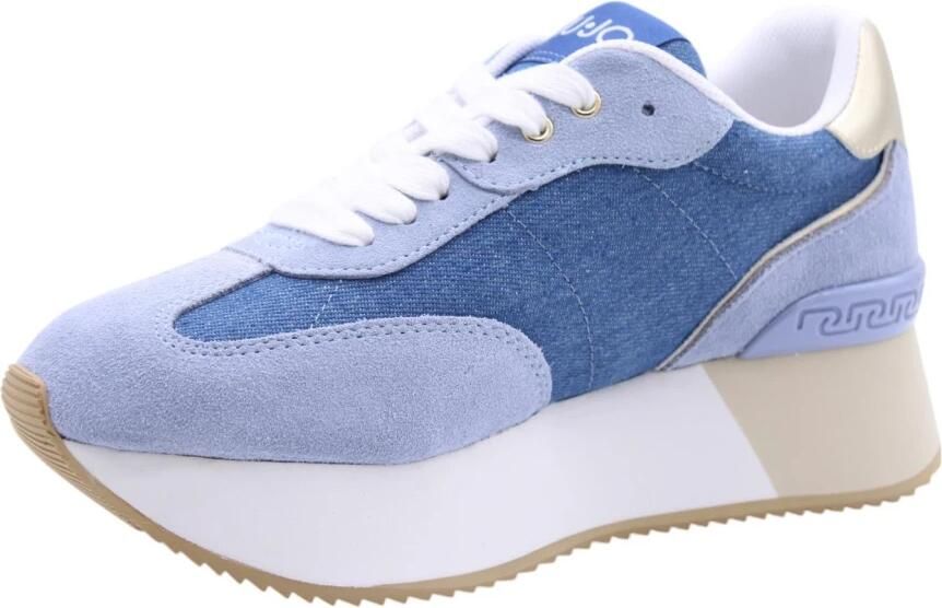 Liu Jo Blauwe Dreamy 02 Lage Sneakers Blue Dames