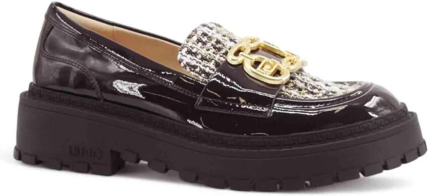 Liu Jo Loafers met bouclé inzetstuk - Foto 2
