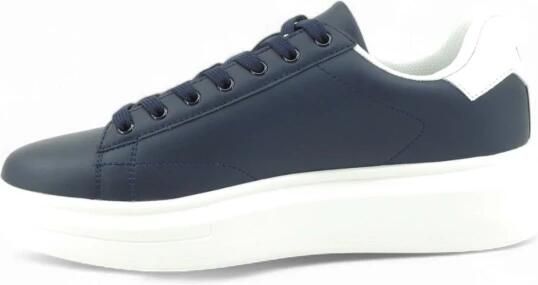 Liu Jo Blauwe Leren Sneakers met Dikke Zool - Foto 2