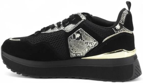 Liu Jo Zwarte platte sneakers Stella Black Dames - Foto 18