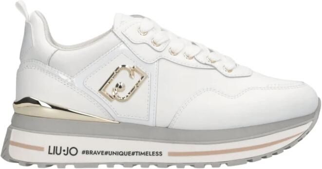 Liu Jo Slip-On Sporty Faux Leather Sneakers Wo White - Foto 2