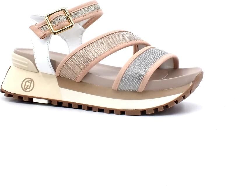 Liu Jo Casual Platte Sandalen voor Vrouwen Stijlvol en Comfortabel Beige Dames - Foto 4