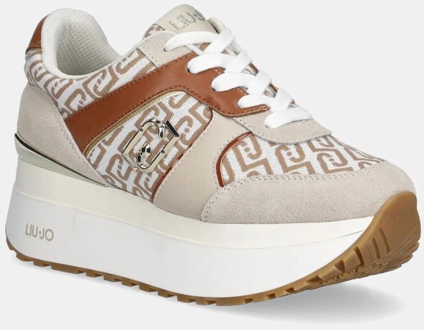 Liu.jo Liu·jo Maxi Wonder Pl Schoenen Beige Vrouw - Foto 5