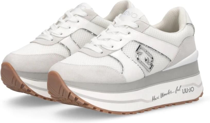 Liu Jo Lage Sneakers MAXI WONDER PLUS 02 BA6019PX805 - Foto 4