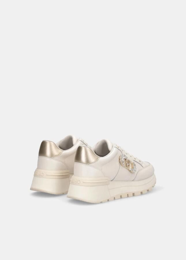 Liu.jo Liu Jo dames sneaker Amazing 41 offwhite metallic - Foto 3