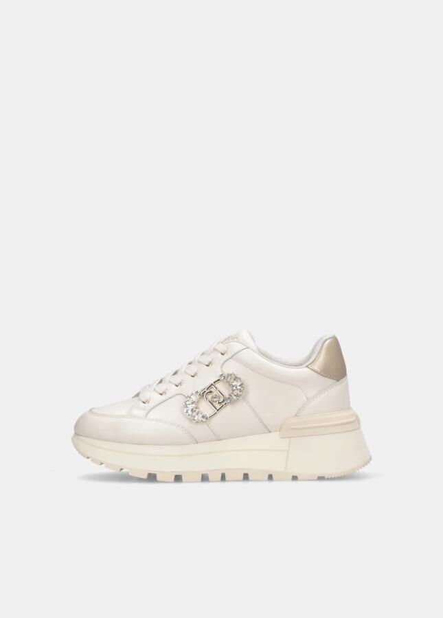 Liu.jo Liu Jo dames sneaker Amazing 41 offwhite metallic - Foto 6