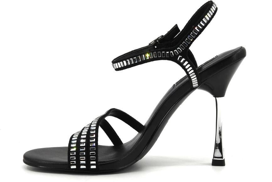 Liu Jo Stijlvolle Sandalen voor Vrouwen Black Dames