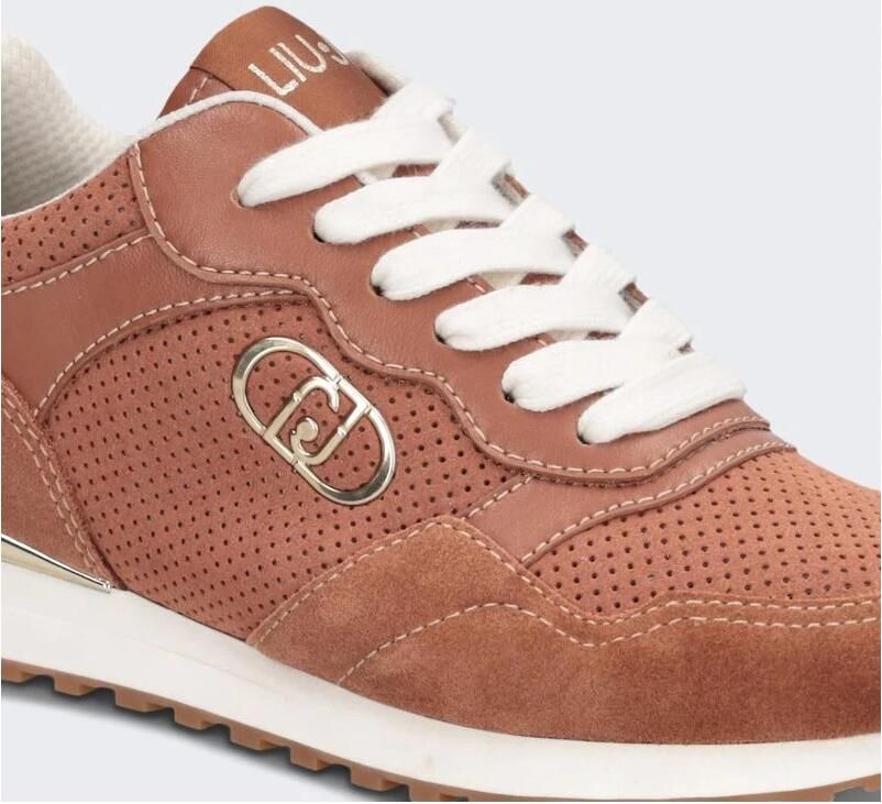 Liu Jo Perforated Suede Sneakers - Foto 2
