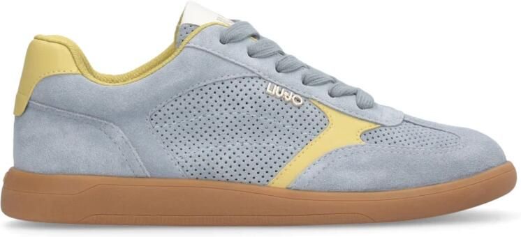 Liu Jo Perforated Suede Sneakers
