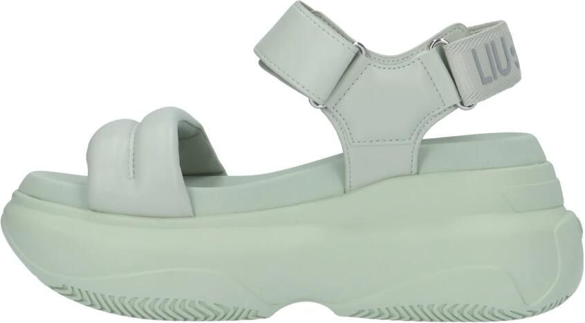 Liu Jo Pistachegroene Sleehak Sandalen - Foto 10