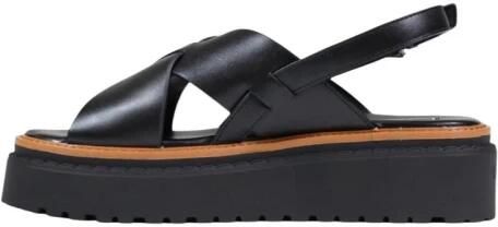 Liu Jo Platform Sandalen met Enkelbandje Gesp en Strik - Foto 2