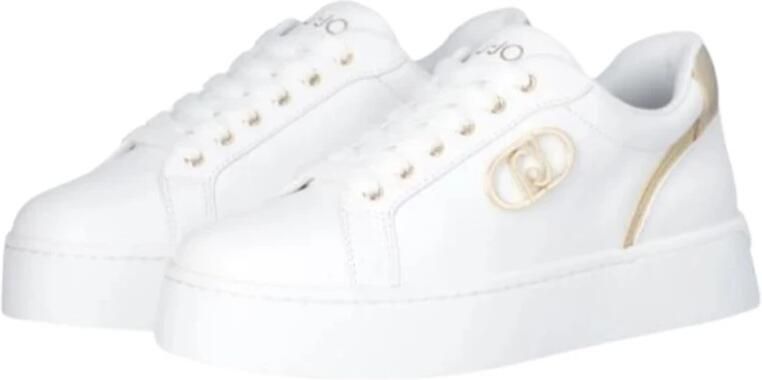 Liu Jo Stijlvolle Witte Sneakers Pretty 06 White Dames - Foto 5