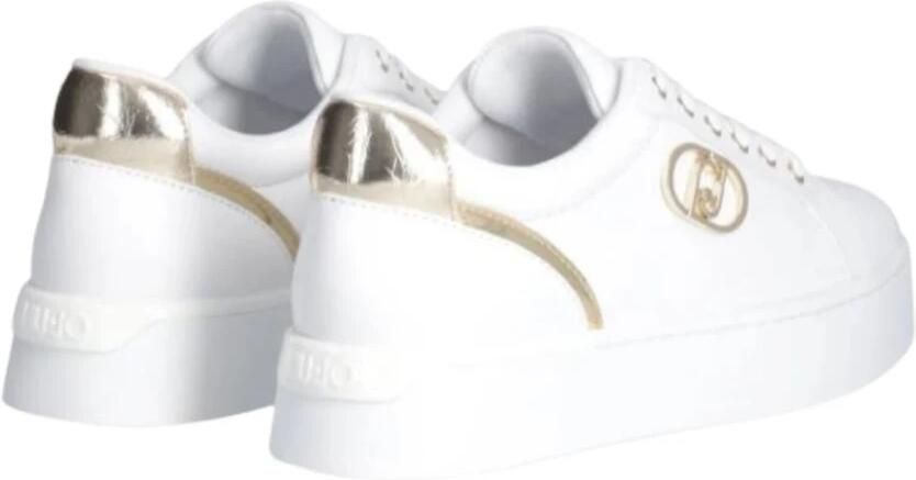 Liu Jo Stijlvolle Witte Sneakers Pretty 06 White Dames - Foto 4
