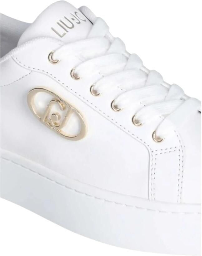 Liu Jo Stijlvolle Witte Sneakers Pretty 06 White Dames - Foto 2