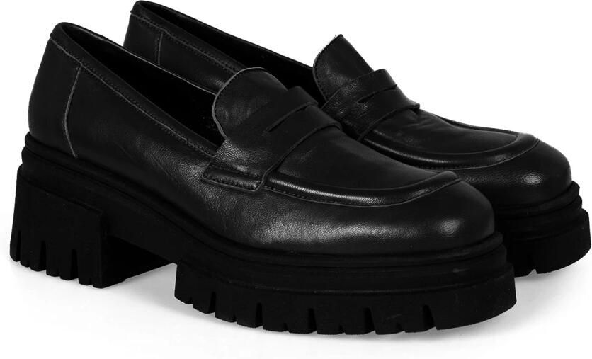Liu Jo Comfortabele Instaploafers met Plateauzool Black Dames - Foto 4