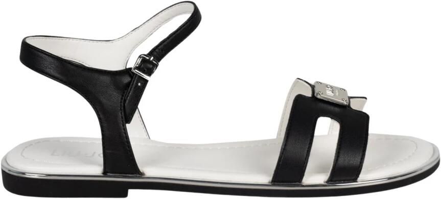 Liu Jo Originele Sandalen met Ronde Neus Black Dames - Foto 6