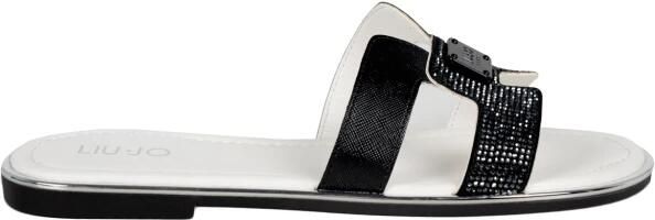 Liu Jo Slipper-stijl Sandalen met Origineel Ontwerp Black Dames