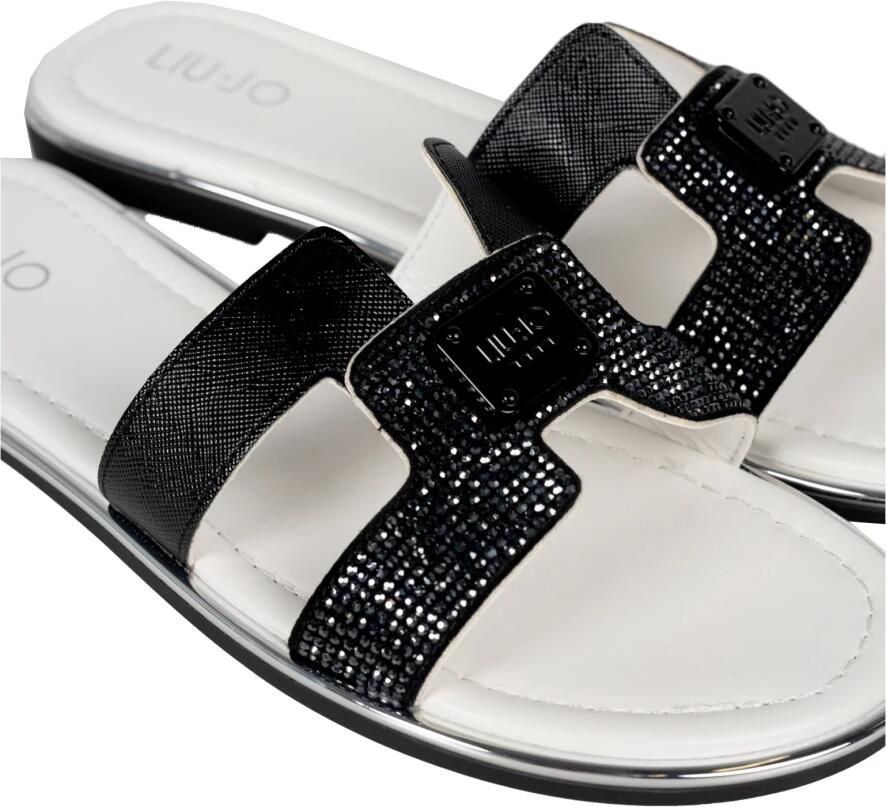 Liu Jo Slipper-stijl Sandalen met Origineel Ontwerp Black Dames - Foto 2