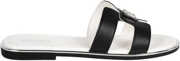 Liu Jo Slipper-stijl Sandalen met Origineel Ontwerp Black Dames