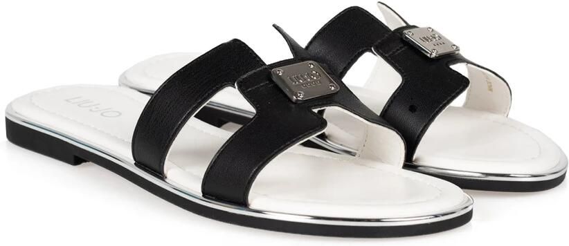 Liu Jo Slipper-stijl Sandalen met Origineel Ontwerp Black Dames - Foto 5
