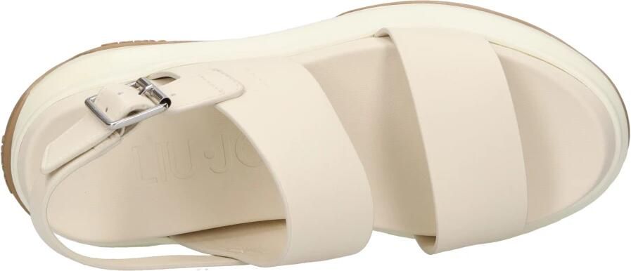 Liu Jo Beige Leren Evolution Sneakers Beige Dames - Foto 5
