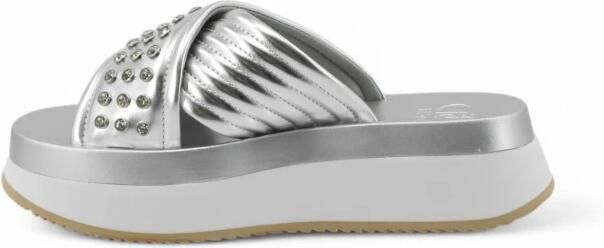 Liu Jo Sandalen met plateauzool en strass steentjes - Foto 2