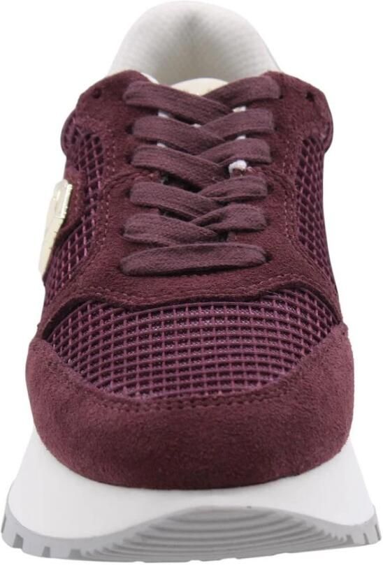 Liu Jo Amazing 25 leren sneakers bordeaux - Foto 3