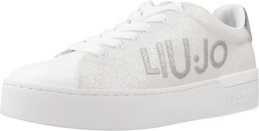 Liu Jo Zilver Glam Sneakers White Dames - Foto 4