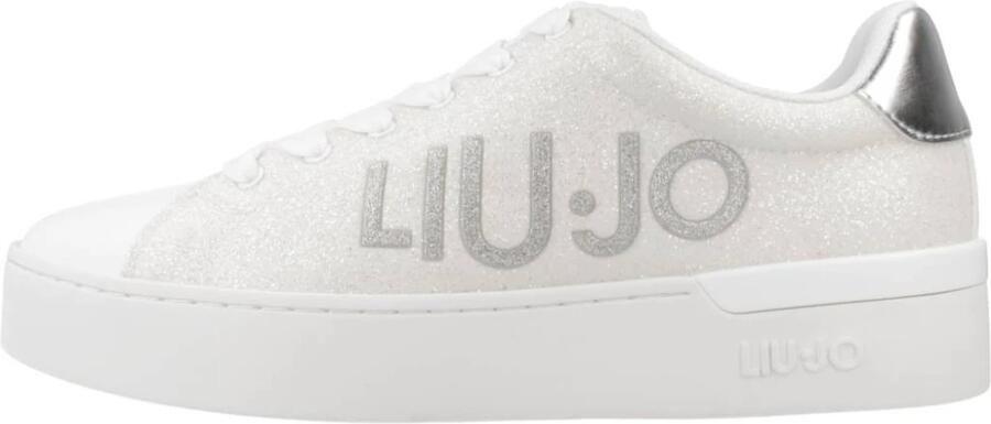 Liu Jo Zilver Glam Sneakers White Dames - Foto 6