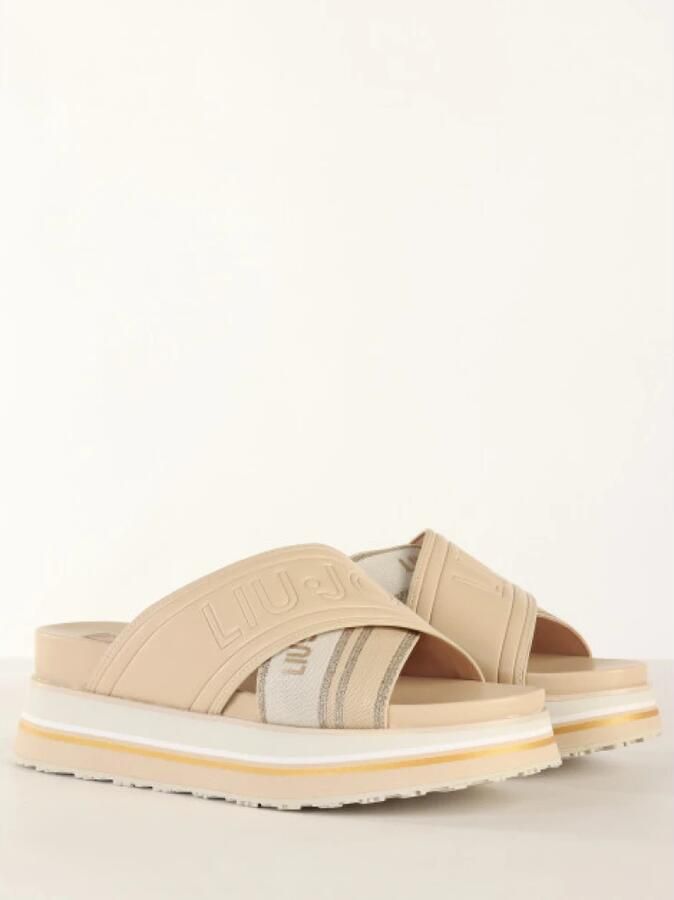 Liu Jo Sliders Beige Dames - Foto 3