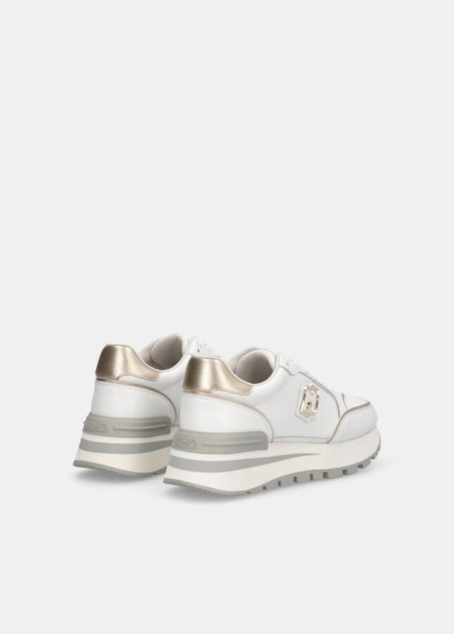 Liu Jo Sneaker Kalfsleer Metallic Schoenen