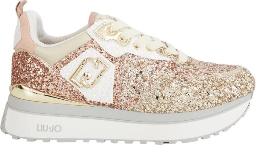 Liu Jo dames sneaker Maxi Wonder 01 goud koper - Foto 3