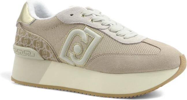 Liu Jo Platte Sneaker Sand Schoenen Beige Dames - Foto 3