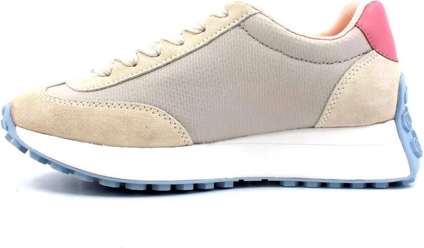 Liu Jo Suède Veterschoenen Beige Dames - Foto 2