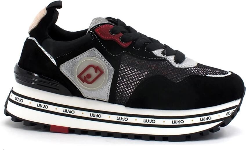Liu Jo Sneakers Donna Maxi Wonder 1 Bf1051 Px064-22222 Zwart Dames - Foto 2