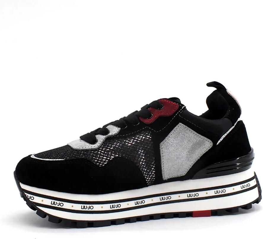 Liu Jo Sneakers Donna Maxi Wonder 1 Bf1051 Px064-22222 Zwart Dames