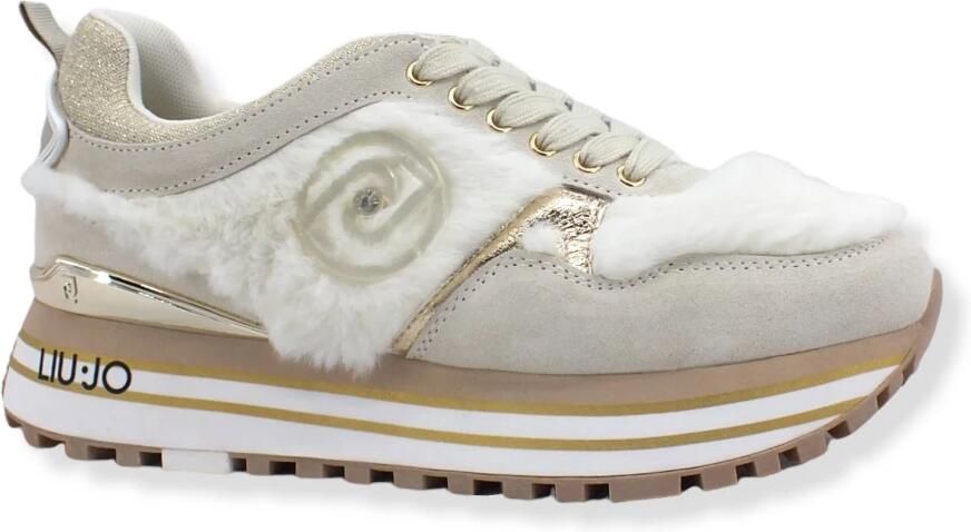 Liu Jo Maxi Wonder 48 Lage sneakers Dames Beige - Foto 7