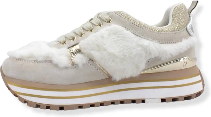 Liu Jo Maxi Wonder 48 Lage sneakers Dames Beige - Foto 6