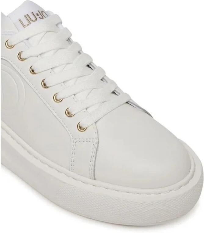 Liu Jo Lace-up sneakers met leer en rubberen zool