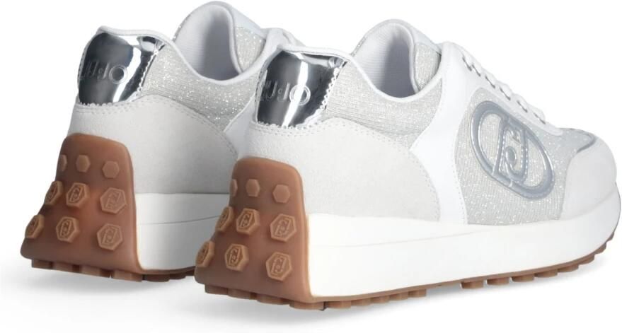 Liu Jo Lolo 17 Sneakers Dames Leren Sneaker Grijs - Foto 3