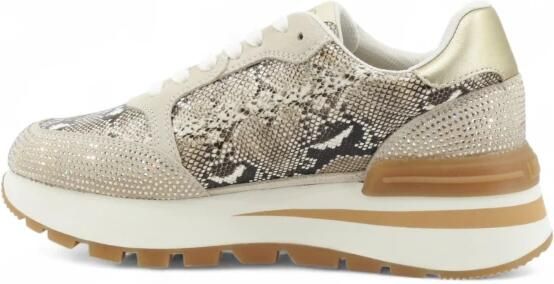 Liu.jo Liu Jo dames sneaker Amazing 25 beige metallic - Foto 3