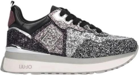 Liu Jo Sneakers Platform Full Glitter